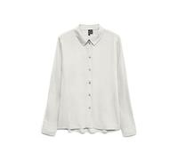 VERO MODA Vmbumpy L/S Basic Shirt Wvn Ga Noos, Bianco, XS Donna