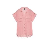VERO MODA Vmbumpy - Maglietta S/S Wvn Ga Noos Camicia a Maniche Corte Donna (Pacco da 1)
