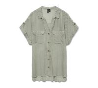 VERO MODA Vmbumpy - Maglietta S/S Wvn Ga Noos, Verde, XL