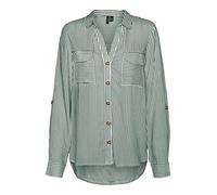 Camicia da donna a maniche lunghe Vero Moda Bumpy New Wvn Vert 2XL