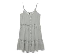 VERO MODA Vmbumpy Short Singlet Dress Wvn Ga Noos, Laurel Wreath, M Donna