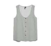 VERO MODA Vmbumpy SL Shirt Wvn Ga Noos, Laurel Wreath, XS Donna