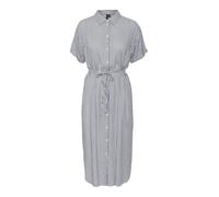 VERO MODA Abito camicia 'VMBumpy' marino / bianco, Taglia 36