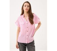 Vero Moda - Vmbumpy Ss Shirt Wvn Noos Bianco - Abbigliamento M Bianco