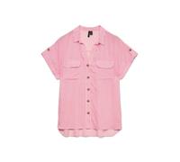 Vero Moda - Vmbumpy Ss Shirt Wvn Noos Bianco - Abbigliamento S Bianco