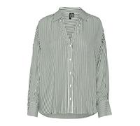 VERO MODA Vmbumpy Wvn Ga-Maglietta Oversize L/S Camicia a Maniche Lunghe, Laurel Wreath, S Donna