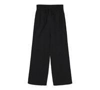 Vero Moda - Pantaloni sartoriali a fondo ampio neri con coulisse in vita in coordinato-Nero L