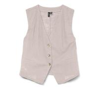 VERO MODA Vmcaia Sl Vest WVN Noos, Rivestimento argento., XL