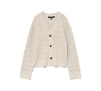 VERO MODA Vmcalla LS V-Neck Cardigan Noos, Betulla, S