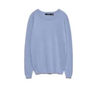 VERO MODA Vmcare Structure LS O-Neck Blou Noos, Brunnera Blue, M Donna