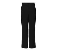 VERO MODA VMCARMEN HR Straight Pant Noos, Pantaloni da Donna, Black, L/30