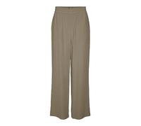 VERO MODA VMCARMEN HR Straight Pant Noos Pantaloni, Snow White, S/30 da Donna