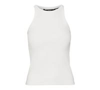 VERO MODA VMCHLOE - Canottiera Corta Jrs Noos, Bianco, XL