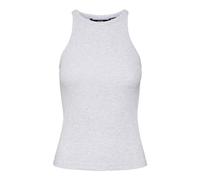 VERO MODA Vmchloe Jrs Noos-Canotta Corta T-Shirt, Chiaro Grigio Melange, L Donna