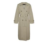 VERO MODA Vmchloe Trench Long, Quercia, L Donna