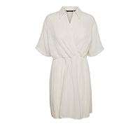 VERO MODA Vmchris SS Wvn - Vestito Corto da Donna, Betulla, M