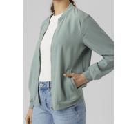 Vero Moda Giacca di mezza stagione VMCoco verde scuro, leggera con zip Taglia S