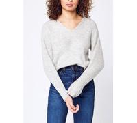 Vero Moda - Vmcrewlefile Ls V-Neck Blouse Noos Grigio - Abbigliamento XS Grigio