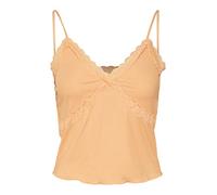 Vero Moda Vmditte Singlet Crop Top Jrs Noos, Mock Arancione, S Donna