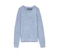 VERO MODA Vmdoffy LS O-Neck Blouse Ga Noos, Blu di Cachemire, L Donna