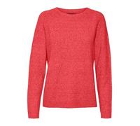 VERO MODA Vmdoffy LS O-Neck Blouse Ga Noos Maglione Lavorato a Maglia, Cayenne/Dettaglio: Melange, XXL Donna