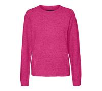 VERO MODA Vmdoffy LS O-Neck Blouse Ga Noos Pullover, Cabaret/Dettaglio: mélange, L Donna