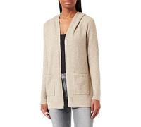 Vero Moda Vmdoffy Ls Open Hood Cardigan Ga Noos Maglione Cardigan, Sepia Tint, XL Donna