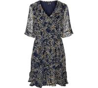 VERO MODA Abito 'DORA KAYA' beige / navy / senape / offwhite, Taglia 38