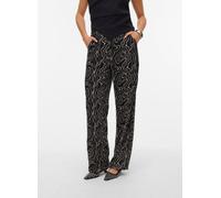 Vero Moda - Vmeasy Joy Hw Wide Pants Wvn Ga Nero - Abbigliamento L Nero