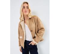 Vero Moda - VMELLA SHERLING JACKET Marrone - Abbigliamento XS Marrone