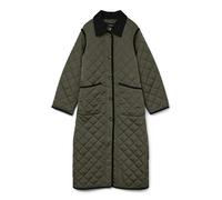 VERO MODA Vmemily Long Coat Boo, Foglia di Vite, L Donna