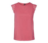 VERO MODA VMEMILY SL Gathering Top Jrs Noos, Raspberry Sorbet, M