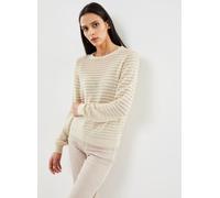 Vero Moda - Vmerica Ls O-Neck Pullover Ga Boo Beige - Abbigliamento M Beige