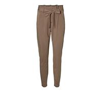 VERO MODA Vmeva Hr Loose Paperbag Pant Ga Noos, Pantaloni Donna, Bungee Cord, S / 32L