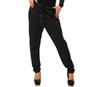 Vero Moda Vmeva Mr Loose String Coated Pnt Ga Noos Pantaloni, Nero, XL / 32L Donna