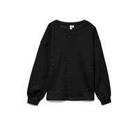 VERO MODA Vmfatilda L/S Felpa Jrs Btq, Nero, L