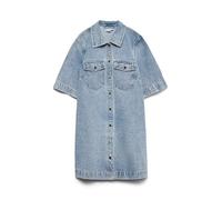 VERO MODA Vmfenja Ga Noos-Pantaloncini in Denim a 2/4 Donna