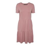 VERO MODA Vmfilli Calia SS Short Dress Ga Noos Vestito, Nostalgia Rose, M Donna