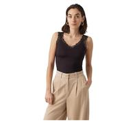 VERO MODA Vmfilli Nw Skirt Noos Gonna, Nero, L Donna