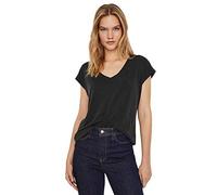 Vmfilli Ss V-Neck Tee Ga Noos by Vero Moda XS Nero