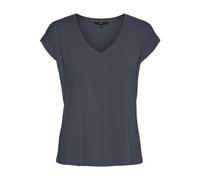 Vero Moda VMFILLI SS V-Neck Tee GA Noos 10247666, Ombre Blu, S