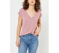 Vero Moda - Vmfilli Ss V-Neck Tee Ga Noos Rosa - Abbigliamento XS Rosa
