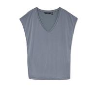 VERO MODA Vmfilli SS V-Neck Tee Ga Noos, Stormy Weather, L Donna
