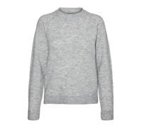 VERO MODA Vmfiluca LS O-Neck Pullover Ga Noos, Chiaro Grigio Melange, M Donna