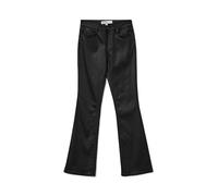 VERO MODA Vmflash Mr Flared Coated Pants Noos Jeans, Nero, (XL) W x 30L Donna