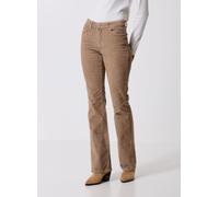 Vero Moda - VMFLASH MR FLARED CORDUROY PANTS NOOS Beige - Abbigliamento 28 X 32 Beige