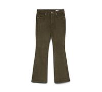 VERO MODA Vmflash Mr Flared Corduroy Pants Noos, Notte Foresta, 33W x 32L
