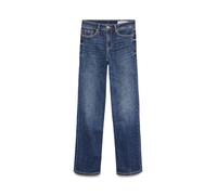 VERO MODA Jeans Dritti da Donna VMFLASH Mid Rise Taglio Dritto, Blu Jeans Scuro, (XL) W x 32L