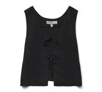 VERO MODA Vmfleur SL String 2Way Top Ga, Denim Nero, XS