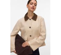 Vero Moda - Vmflorence Short Jacket Boo Beige - Abbigliamento M Beige